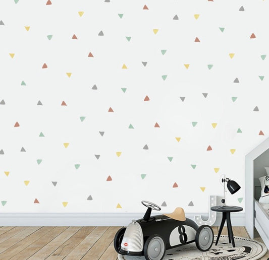 Wall Decal XL - Triangles Pastel Diy