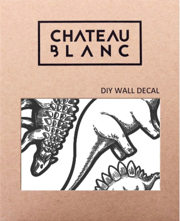 Wall decal xl - Dino B&W 2.0