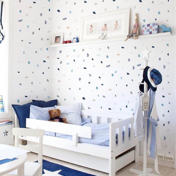 Wall Decal XL - Mini Terrazo Blue