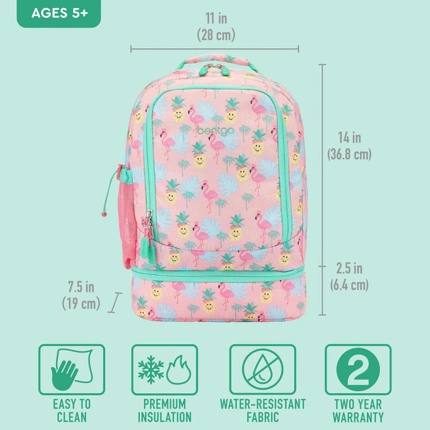 Mochila Bentgo Kids 2 en 1 - Tropical