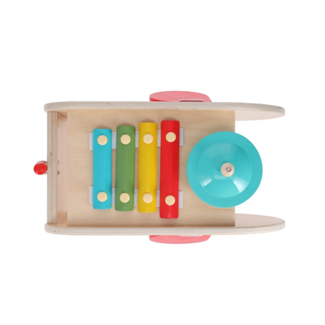 Elephant Music Toy - Instrumento de Madera 5 en 1