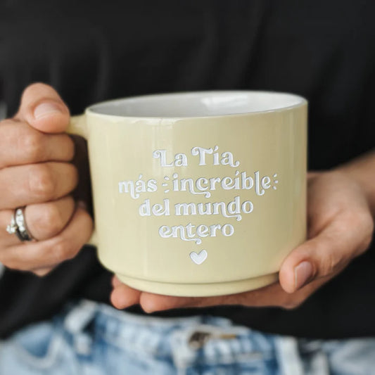 Taza Mug la Tía más Increíble - Blanca