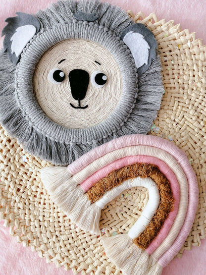 Koala Macramé 23cm de diámetro