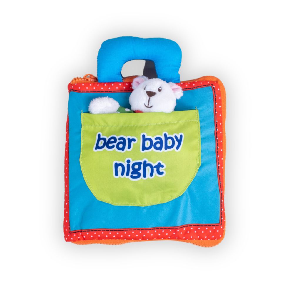 Libro sensorial Bear baby nigth