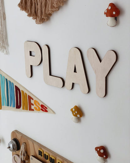 Wooden Letters - Letras decorativas