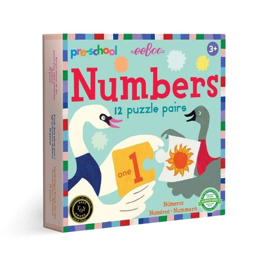 Pre-School Numbers Puzzle París