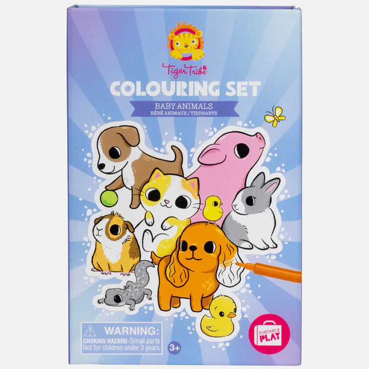 Set para Colorear - Baby Animals