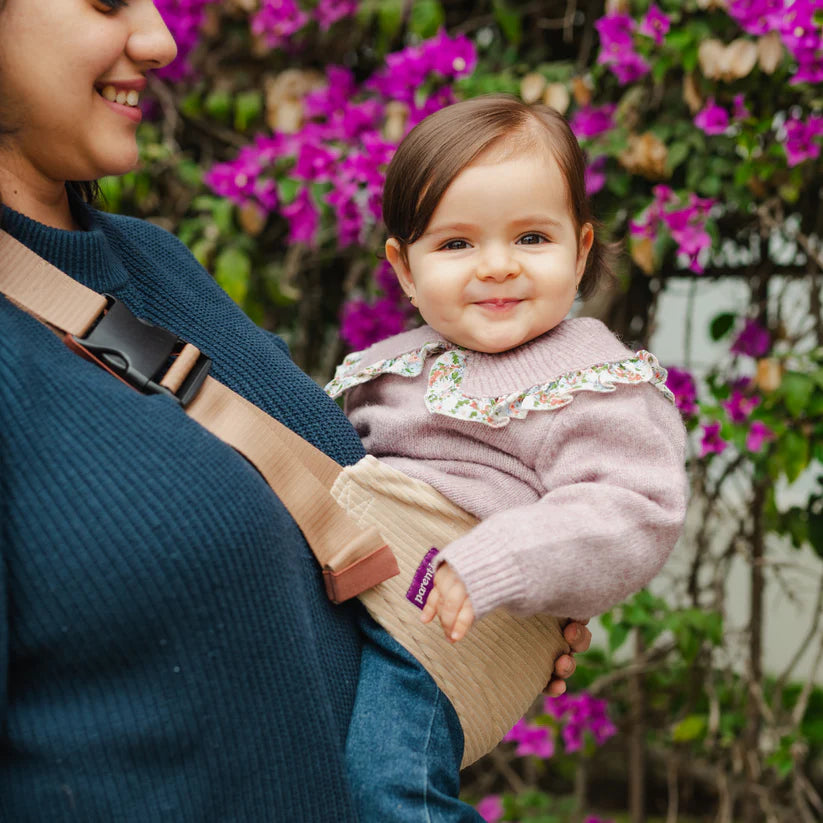 Toddler Sling Carrier Corduroy Beige