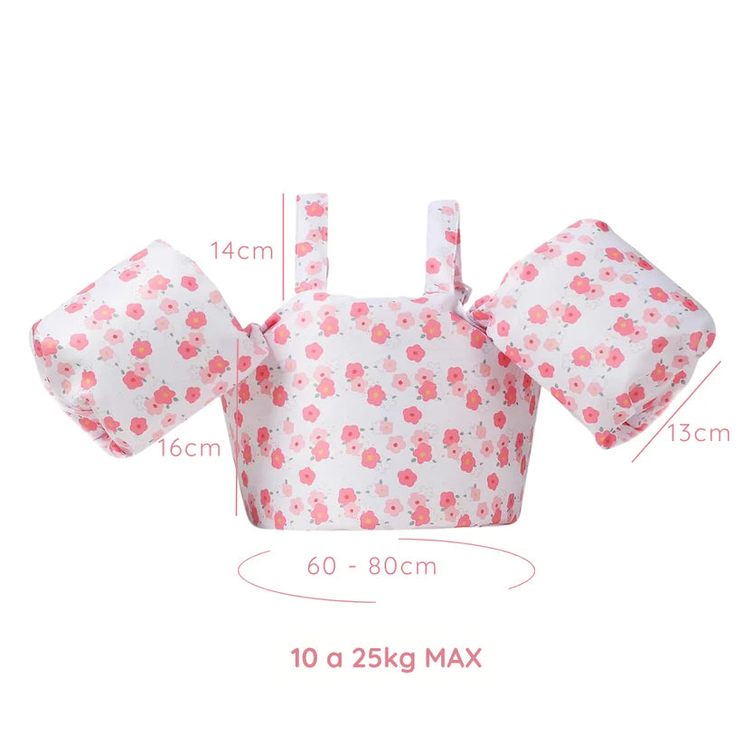 Toddler Chaleco Floaties Floral