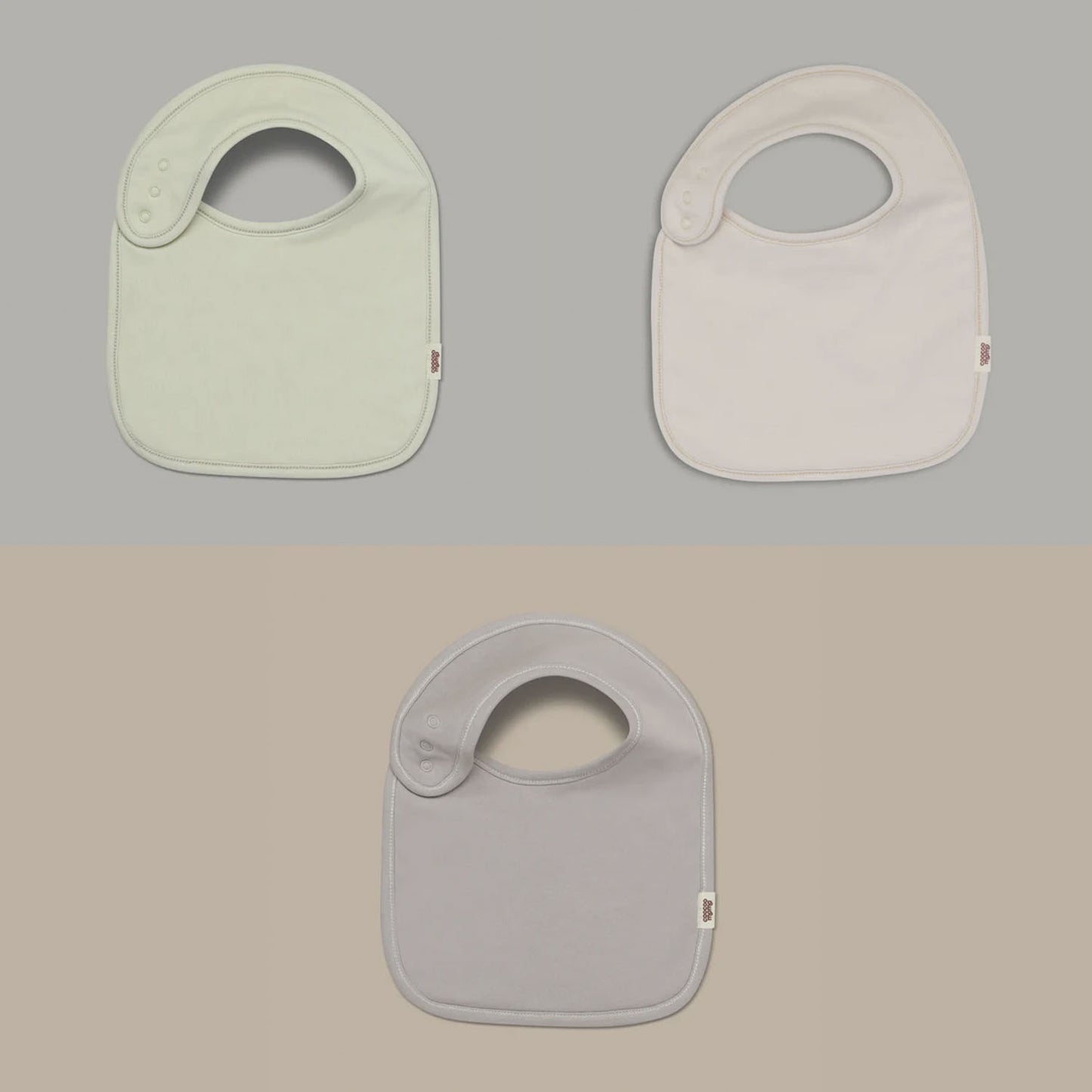 Teething Bib Pack x3