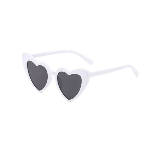 Lentes Corazón Blanco