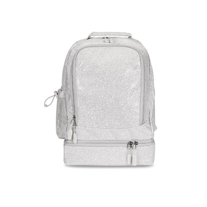 Mochila Bentgo Kids 2 en 1 - Plateado Brilloso