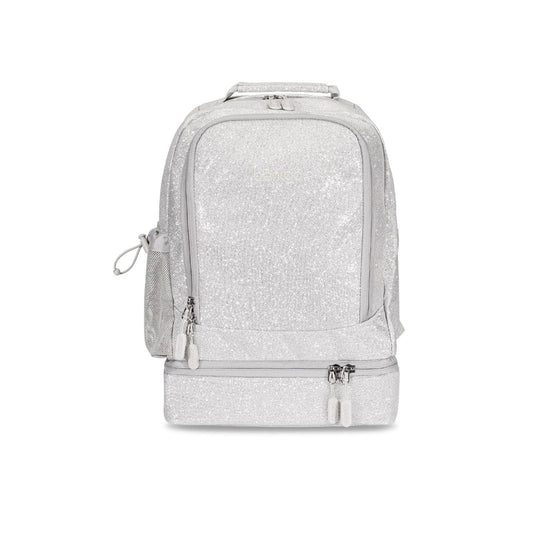 Mochila Bentgo Kids 2 en 1 - Plateado Brilloso